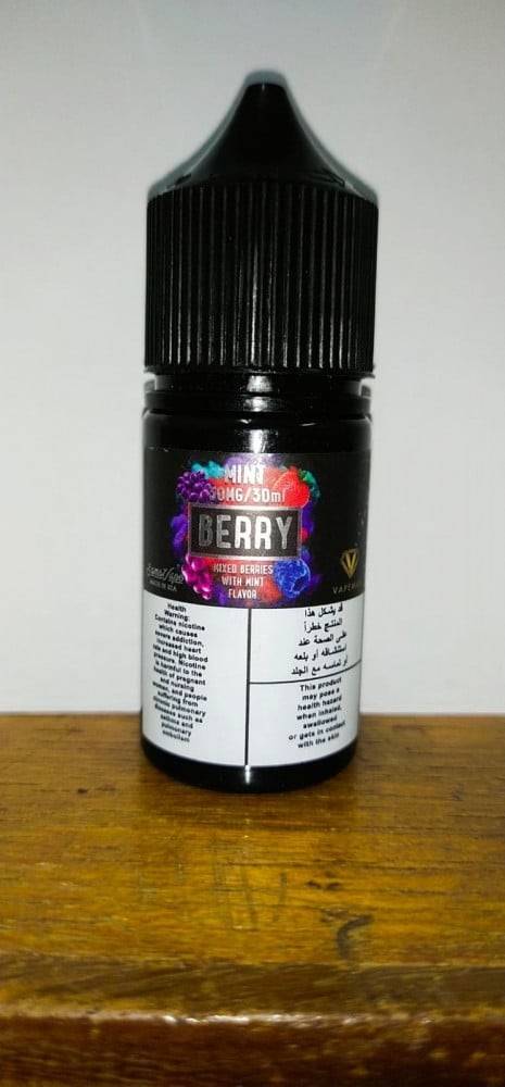 نكهة سولت انفجار التوت بارد Blast Berry Frozen بلاست بيري فروزن