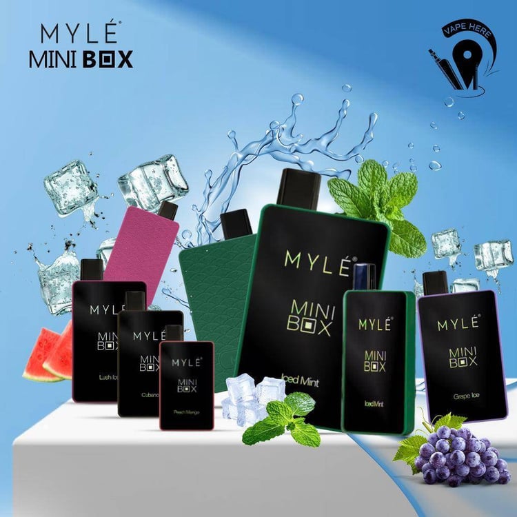 سحبة مايلي ميني بوكس 1500 سحبة MYLE mini box 1500 Pice