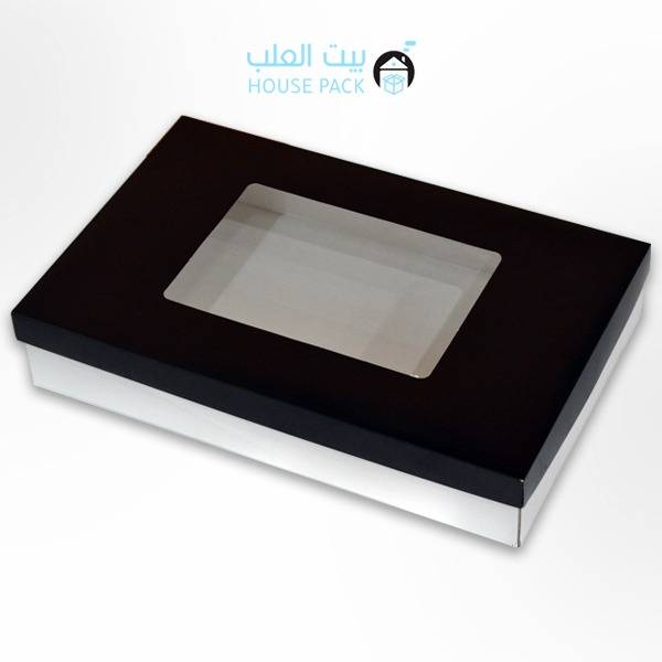 افضل علبة كرتونية مع غطاء 35*55*10 - بيت العلب