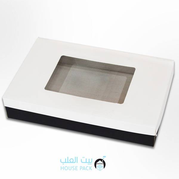 اسعار علبة كرتونية مع غطاء 35*55*10 - بيت العلب