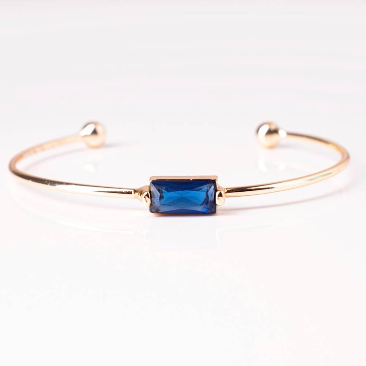 متجر الحلي - إسورة الكرستالة الزرقاءTrinkets boutique – Blue crystal b