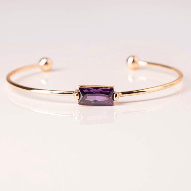 متجر الحلي - إسورة الكرستالة البنفسجية Trinkets boutique- Purple cryst