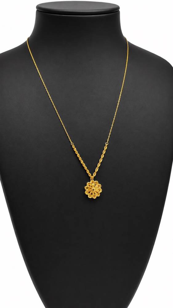 سلسلة ذهب عيار 21