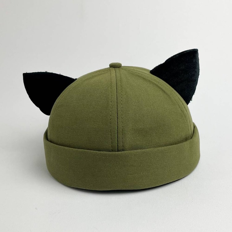 Cap On Map | CUTE KITTEN - GREEN