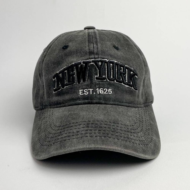 Cap On Map | NEW YORK - BLACK