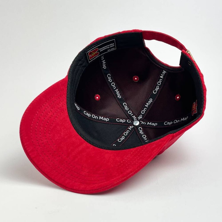 Cap On Map | HORSE 1988 - RED