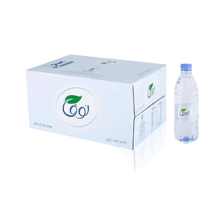 مياه نوفا 500 مل (24 عبوة) | نوفا bottled water pack for homes mosques schools offices