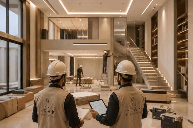 التنفيذ والاشراف