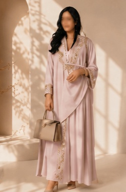 عبايات ملونه
