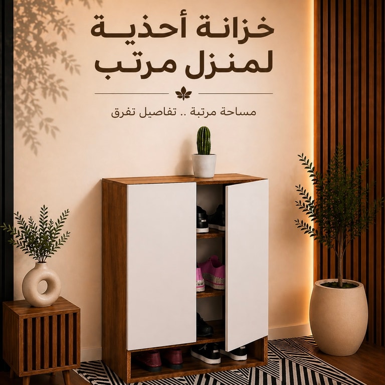 خزائن الاحذية