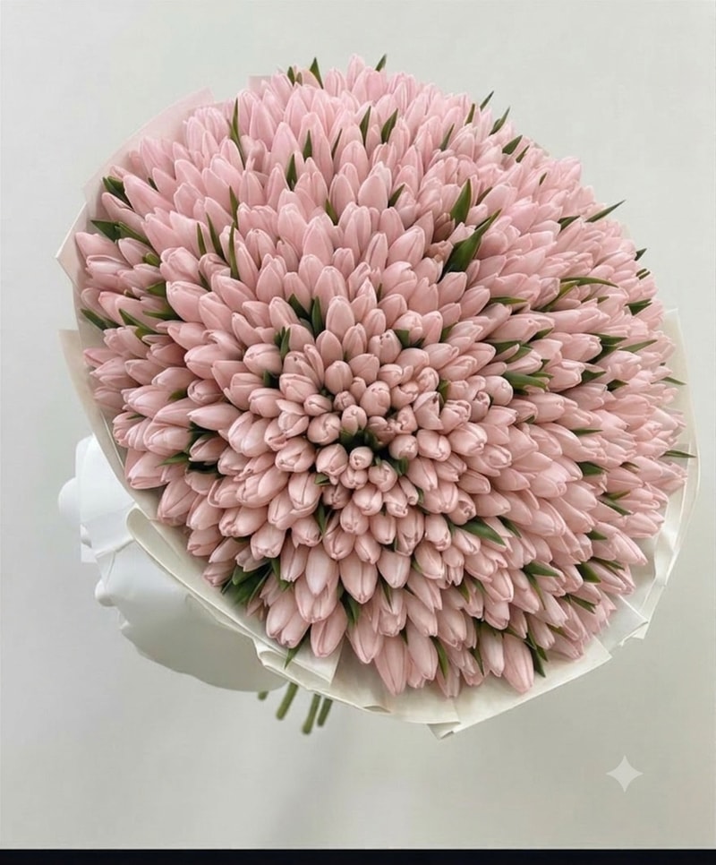 Pink Tulip Charm