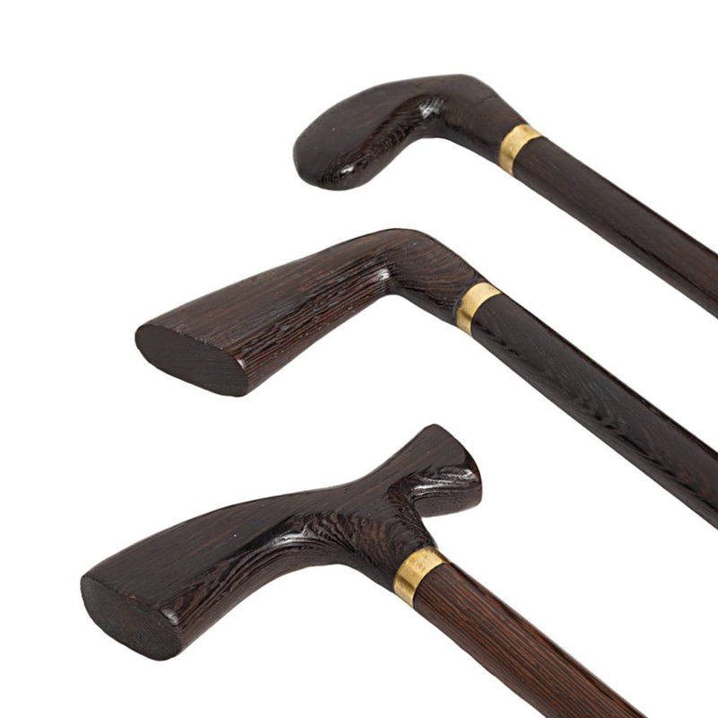 عكاز خشب ابانوس(crutch)