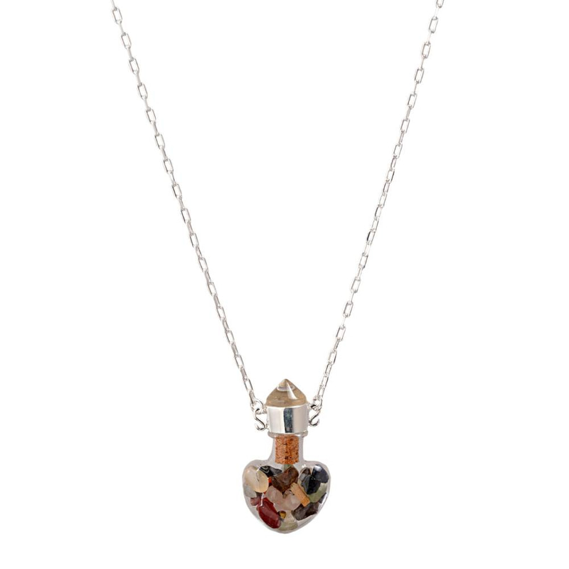 سلسال باحجار متنوعة( Natural mixed stones chains )