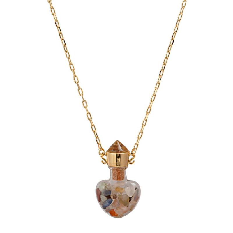 سلسال باحجار متنوعة( Natural mixed stones chains )