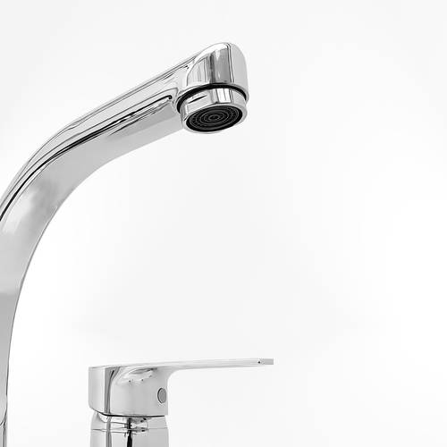 wall-mounted sink mixer tap Chrome MB-1 