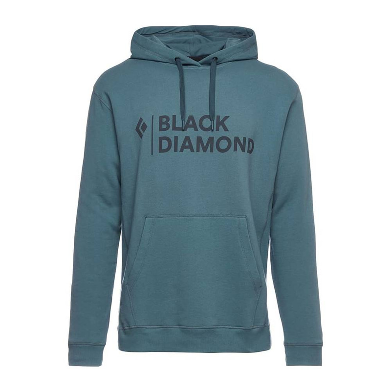 BLACK DIAMOND MEN'S STACKED LOGO HOODY