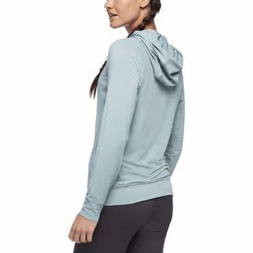 BLACK DIAMOND WOMEN'S LS ALPENGLOW HOODY