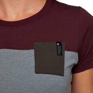 Women's Campus T-shirt M Vermilion-Carbon-Ink