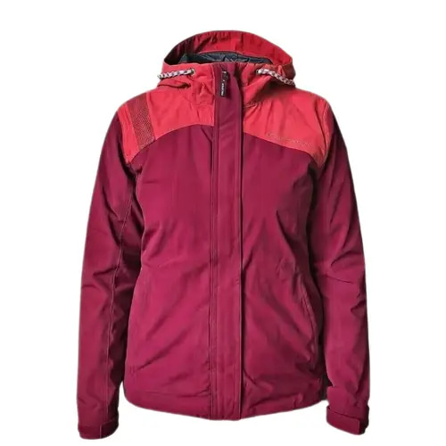 WOMEN'S PITCH JACKET S BEET/GARNET