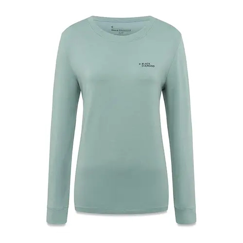 BLACK DIAMOND WOMEN'S LS FOREST DIAMOND T-SHIRT