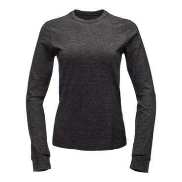 Black Diamond Solution Women's LS T-shirt Merino Baselayer - NuYarn Technology