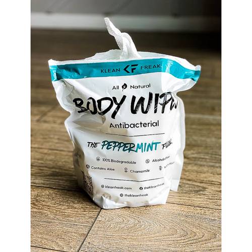 THE JUG BODY WIPES FILLER PEPPERMINT