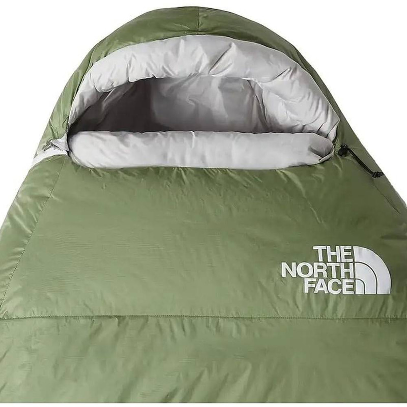 NORTH FACE GREEN KAZOO SLEEPING BAG REGULAR RIGHT -18C FOREST SHADE