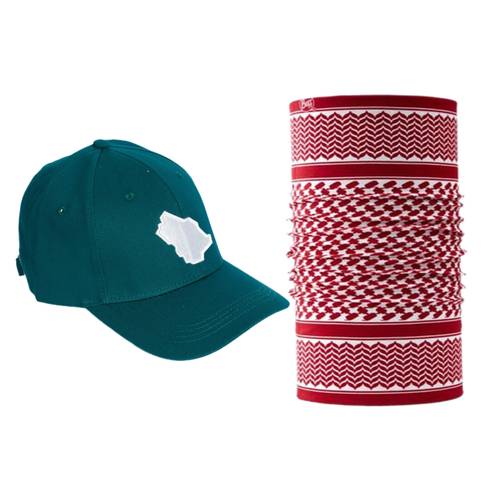 PACK OF BUFF SHEMAGH+ CAP MAP OF THE KINGDOM FOR FREE