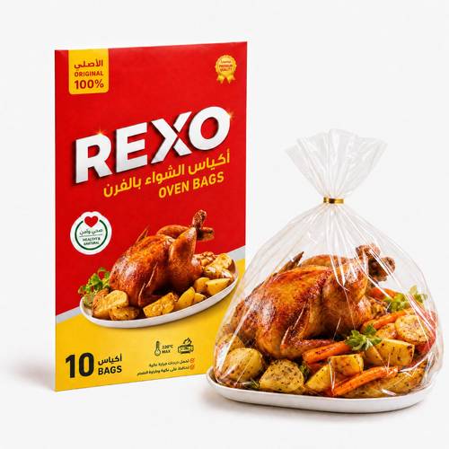 اكياس شواء حرارية للفرن – طبخ أسهل ونظافة أكثر مع REXO
