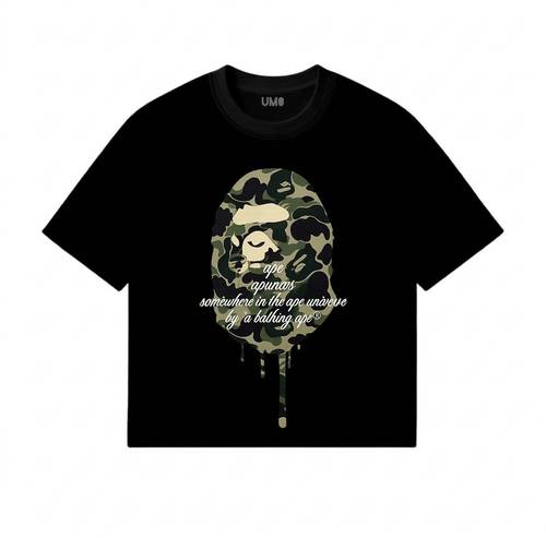 APE CAMO DRIP TEE
