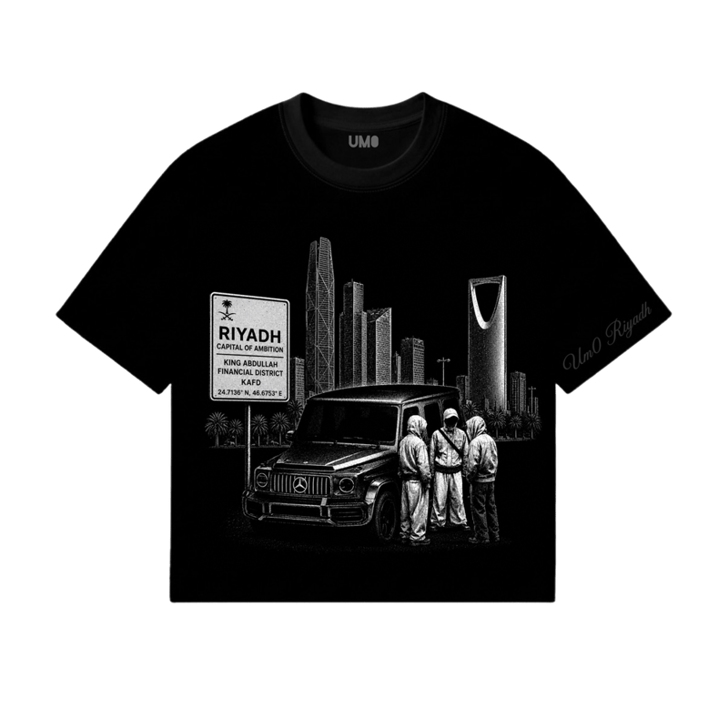 RIYADH NIGHT DRIVE TEE