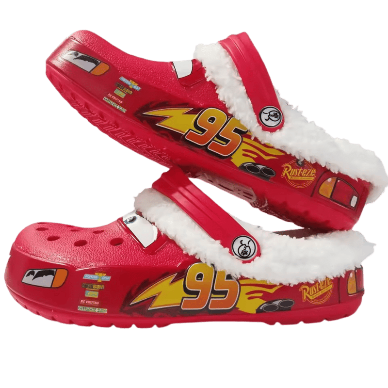 LIGHTNING MCQUEEN CROCS