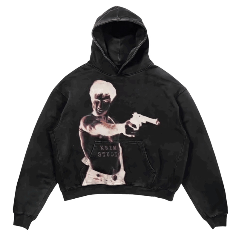 KRIM STUDIO “GUNSHOT” HOODIE
