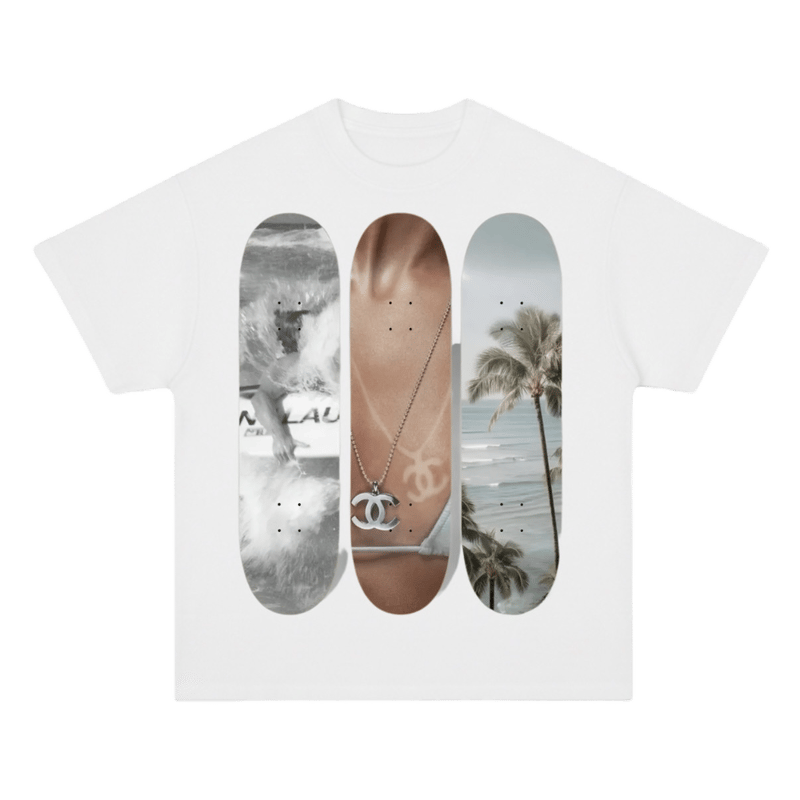 COASTAL SKATE DECK TEE