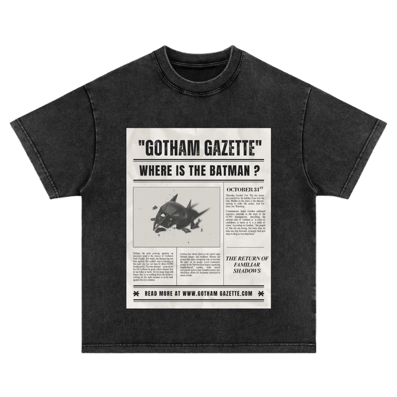 BATMAN WASHED T-SHIRT