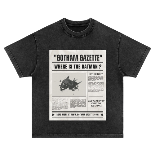 BATMAN WASHED T-SHIRT