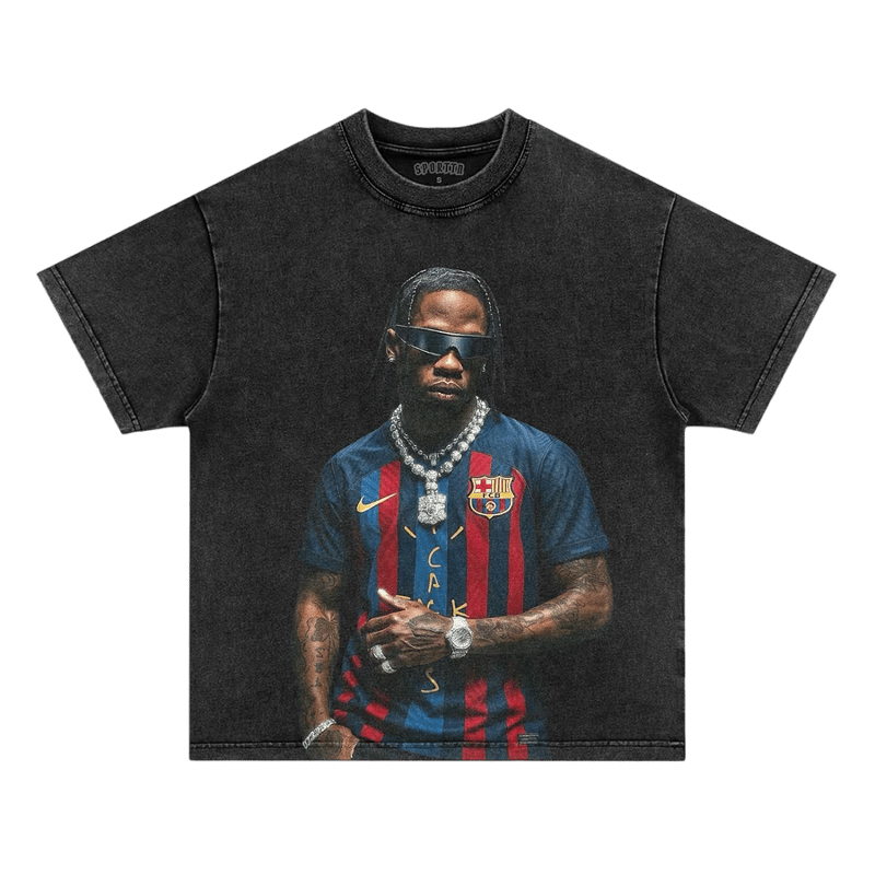 TRAVIS SCORTT & FC BARCELONA TEE