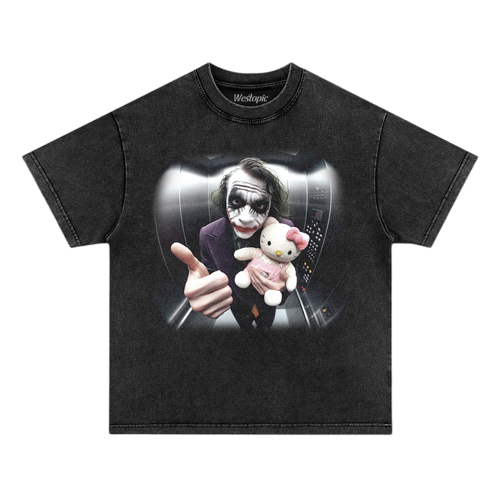 HELLO KITTY & JOKER TEE