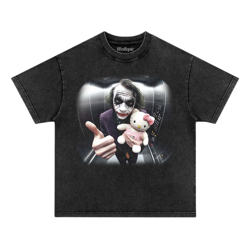 HELLO KITTY & JOKER TEE