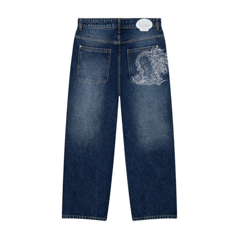 Painted jeans