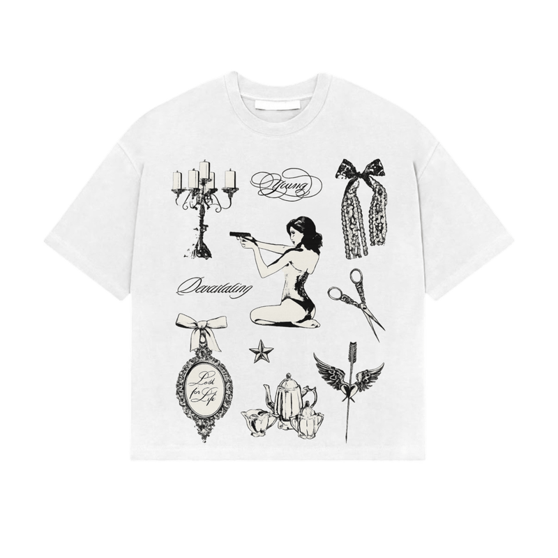 VINTAGE FATAL CHARM TEE