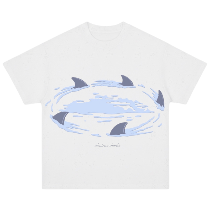 ALCATRAZ SHARKS T-SHIRT