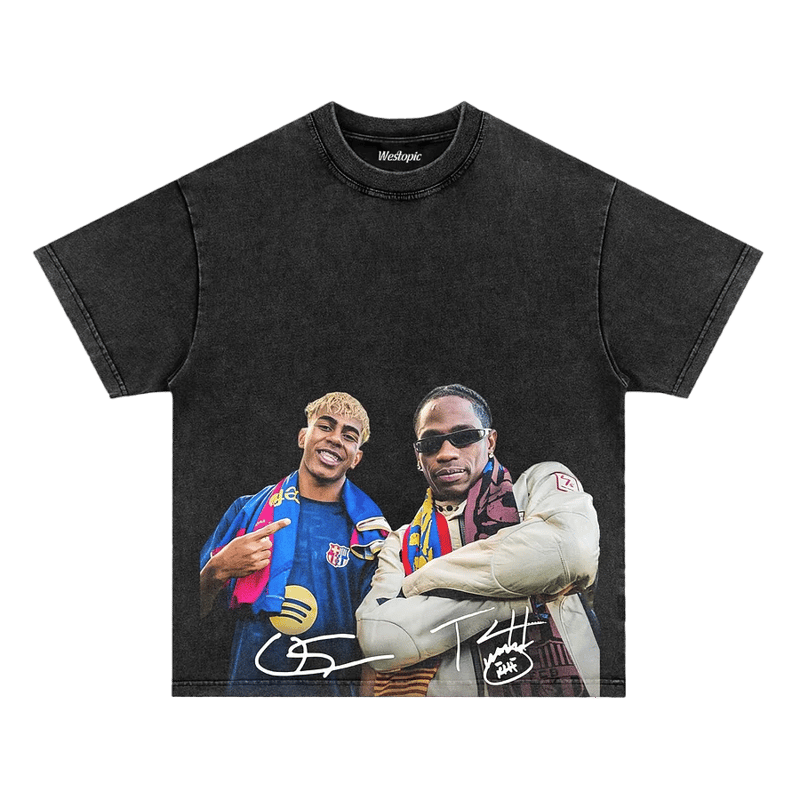 LAMINE YAMAL ＆ TRAVIS SCOTT TEE