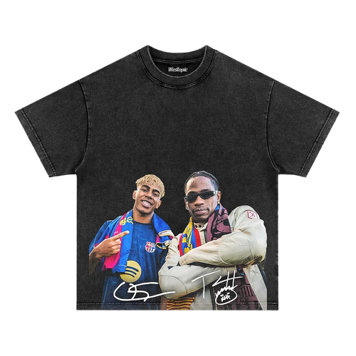 LAMINE YAMAL ＆ TRAVIS SCOTT TEE