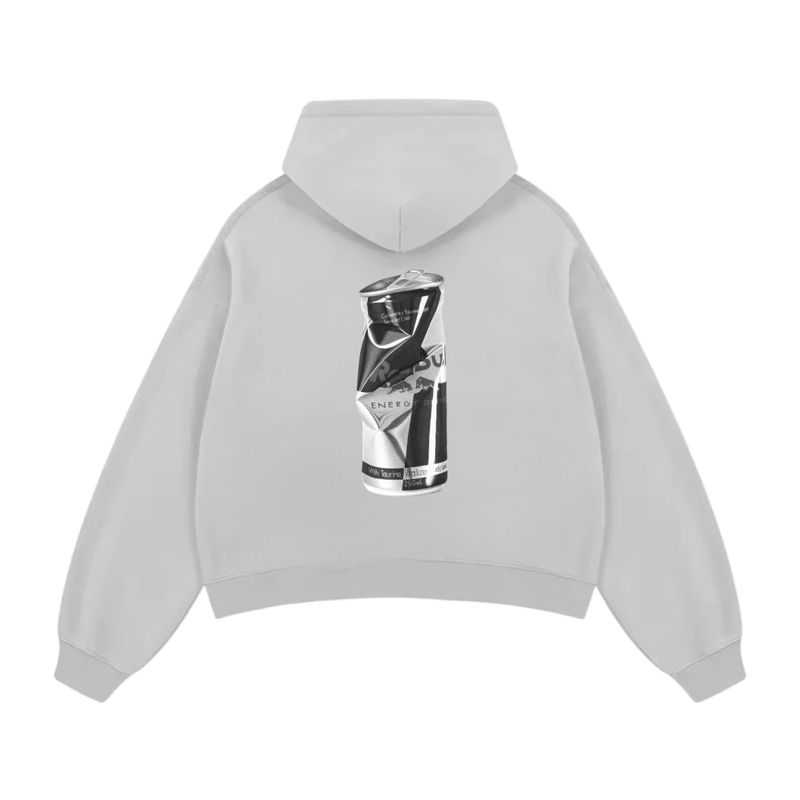 ‏GREY REDBULL HOODIE