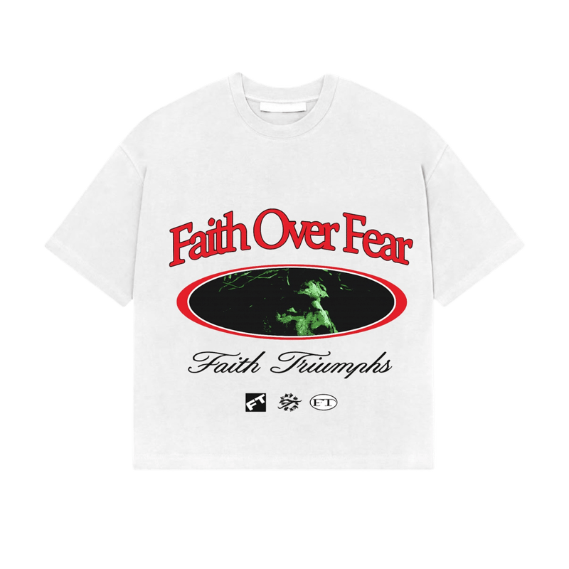 FAITH OVER FEAR T-SHIRT