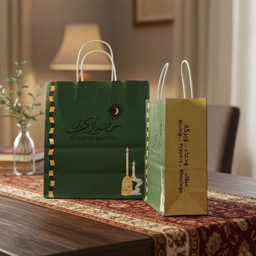 أكياس رمضان كريم - حجم وسط 24 حبة