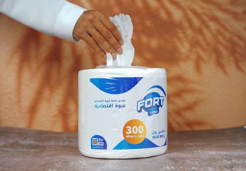 مناديل سميكة رول فورت - 300 متر