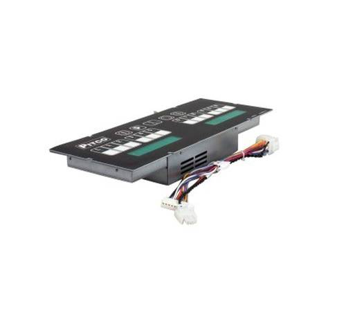 شاشة عرض كمبيوتر Pitco 60126801-C مع كابل توصيل، لون أخضر،