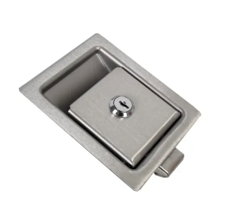 LTH PDL LK-STD - قفل مزلاج بمقبض سحب مقاس 4×5 مع مسمار تثبيت